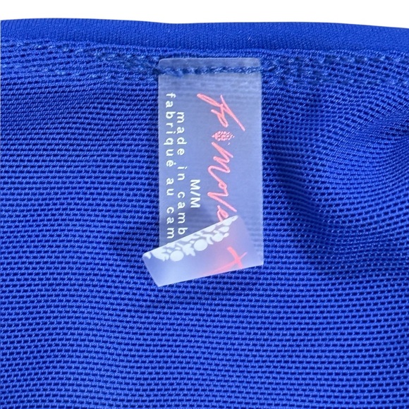 Free People FP Movement Righteous Onesie in Ultra Indigo - Picture 11 of 14